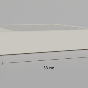 Caja para donas 6 pzas con ventana