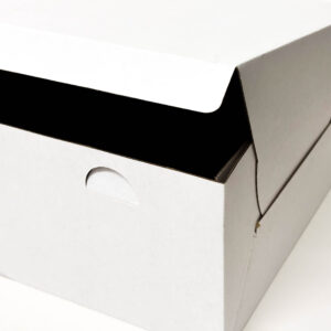 Caja de cartón para pastel